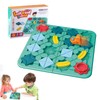 happykau Logical Route Puzzle, Educational Toy, Children, Puzzle Game, 4