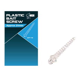 Nash Plastic Bait Screws: Plastic Bait Screw 21mm
