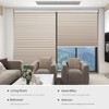 Changshade Custom Size Cellular Shades Cordless Blackout, Honeycomb Blinds Room