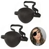 6Pcs Eye Patch Single Eye Patch Pirate Eye Patch, Elastic