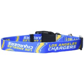 Little Earth 320101-CHRG-L-1: Pet Team Collar, Los Angeles Chargers