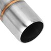 Motorcycle Exhaust Middle Pipe Rustproof Heat Resistant Low Noise Replacement