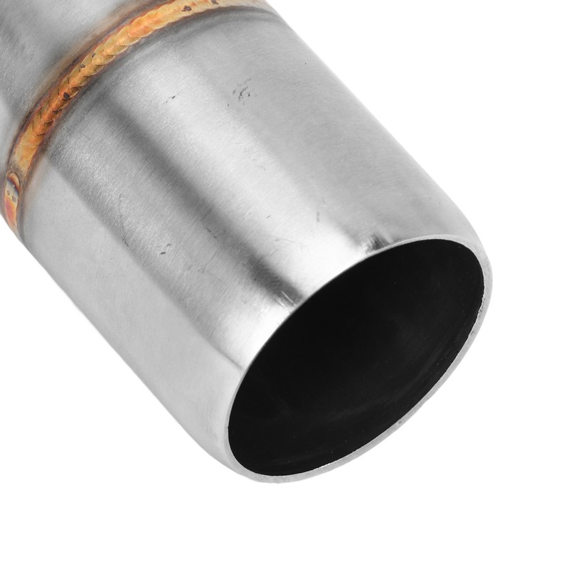 Motorcycle Exhaust Middle Pipe Rustproof Heat Resistant Low Noise Replacement