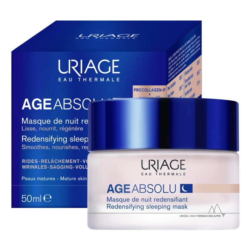 Uriage Age Absolu Mascarilla reafirmante con retinol 50ml