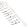 Expo International Velma Beaded Raindrop Fringe Trim, 10 yd., Crystal