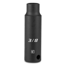 Capri Tools 3/8-Inch Deep Impact Socket, 3/8-Inch Drive, 6-Point, SAE