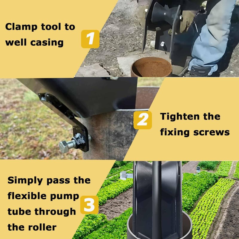Water Well Pump Pulling Installing Assist Tool, Well Pipe Pulling