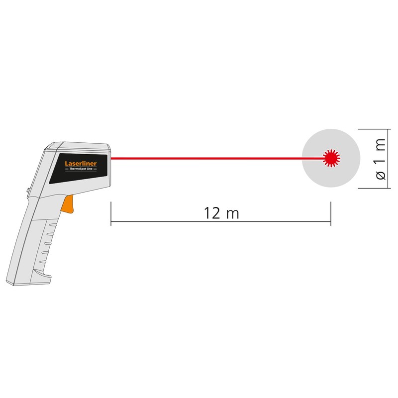 Laserliner ThermoSpot One Infrared Thermometer