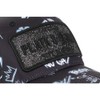 Plata O Lead Black and Grey Rhinestone Streetwear Colombia Baseball