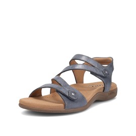 Taos Footwear Women's Big Time Dark Blue Sandal 10 (M) US