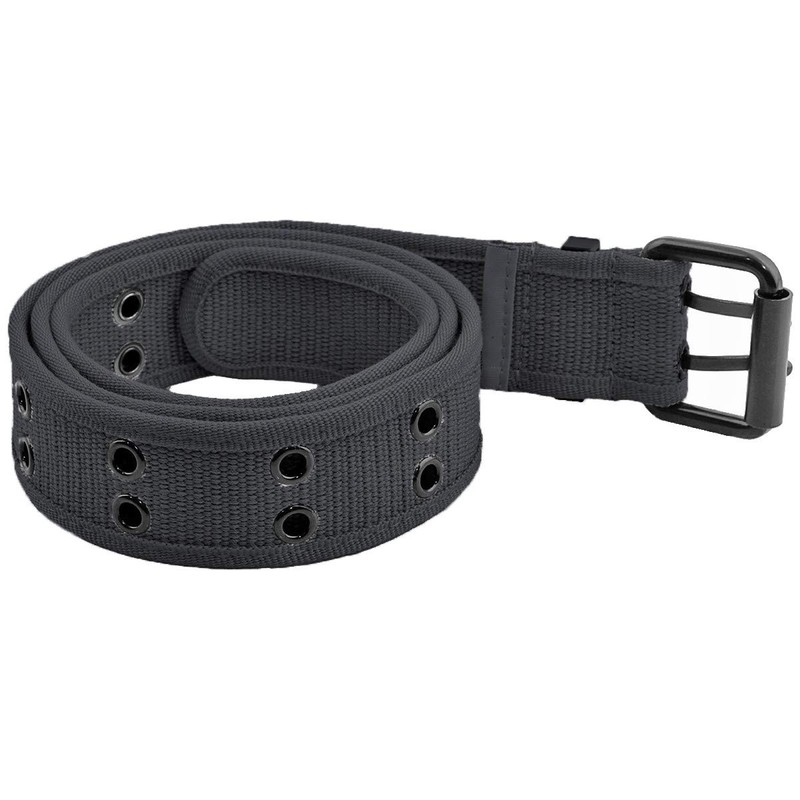 KYEYGWO Web Canvas Belts for Men & Women, Double Hole