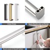 FULGENTE 10 Pack 6-1/5" (160mm) Kitchen Cabinet Handles and Pulls