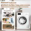 Stainless Steel Washing Machine Drip Pan,Heavy Duty Washer Drip Tray