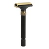 Double Edge Safety Trimmer Reusable Slip Resistant Metal Men Safety