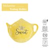 Supreme Housewares Sweet Bee Tea Bag Holders, Teapot Shaped Tea