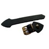 Leather Strap Set with Buckle Brass Rivets 5 Pack for