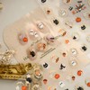 Halloween Nail Stickers, Cute Ghost Black Cat Pumpkin Nail Art