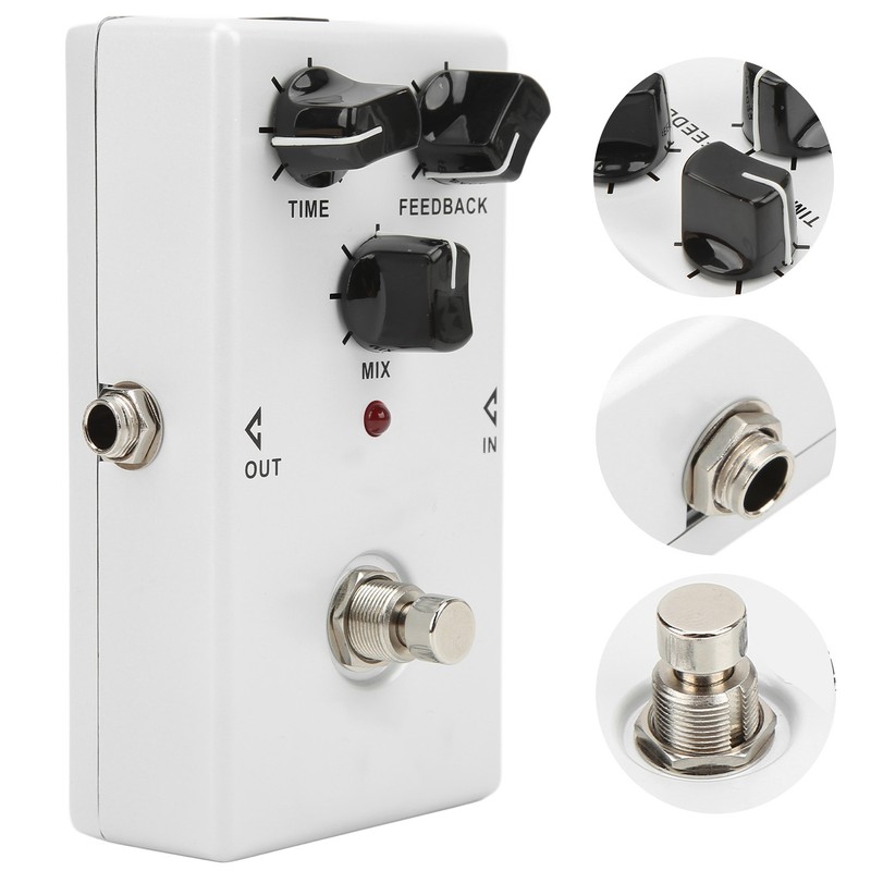 Delay Pedal BBD Analog Circuit Electric Guitar Monoblock Effect with