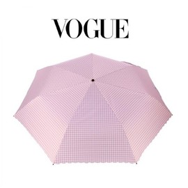 Vogue 대구백화점 보그3단 슬림 체크 파스 암막코팅 우양산(MUVGU60004) Daegu Department Store Vogue 3-Fold Slim Check Blackout Coating Umbrella (MUVGU60004)