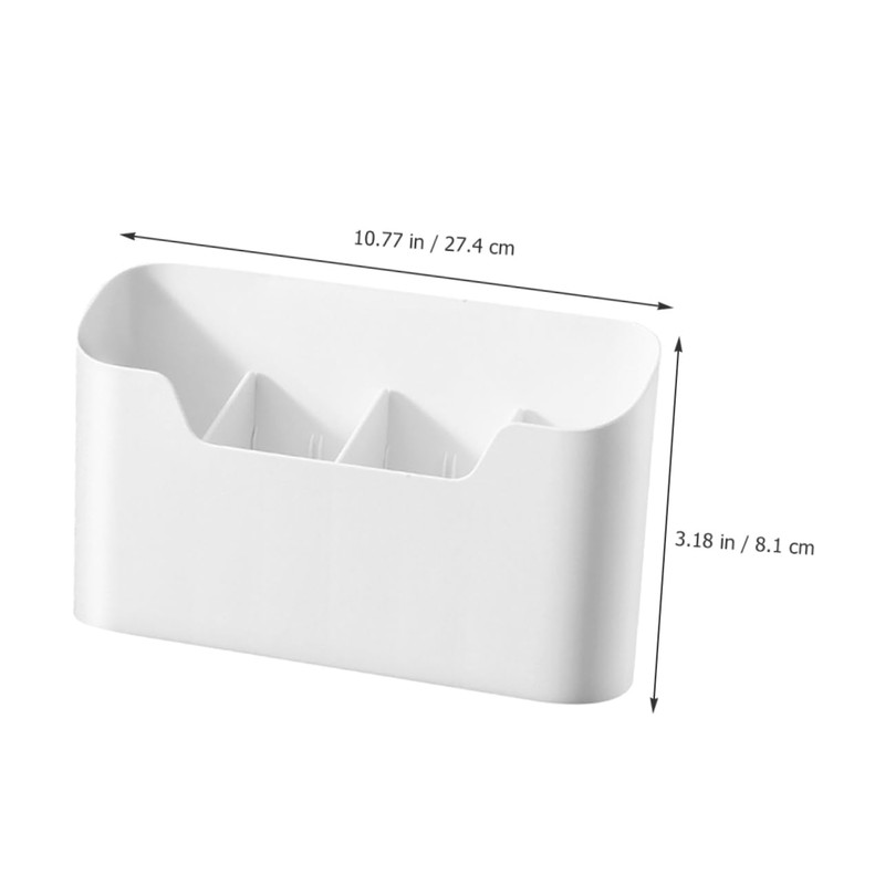 ABOOFAN 1Set Hanging Shower Basket Wall Mounted Sundry Container for