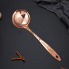 UtenoTureH Copper Spoon,Copper Spatula,Copper Spatula Turner, Pure Thickened Household Pure