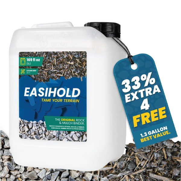 Easihold Gravel Binder 1.3 Gallon – Max Rock Glue for