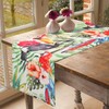 Table Runner Spring Modern Living Room Table Runner Pink Flowers