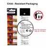 JOXIYECLTL CR1220 3V Battery CR 1220 Button Cell Battery 10PCS