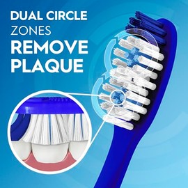 Oral Cepillo Polvo Dientes Doble Limpieza Suave Unidades
