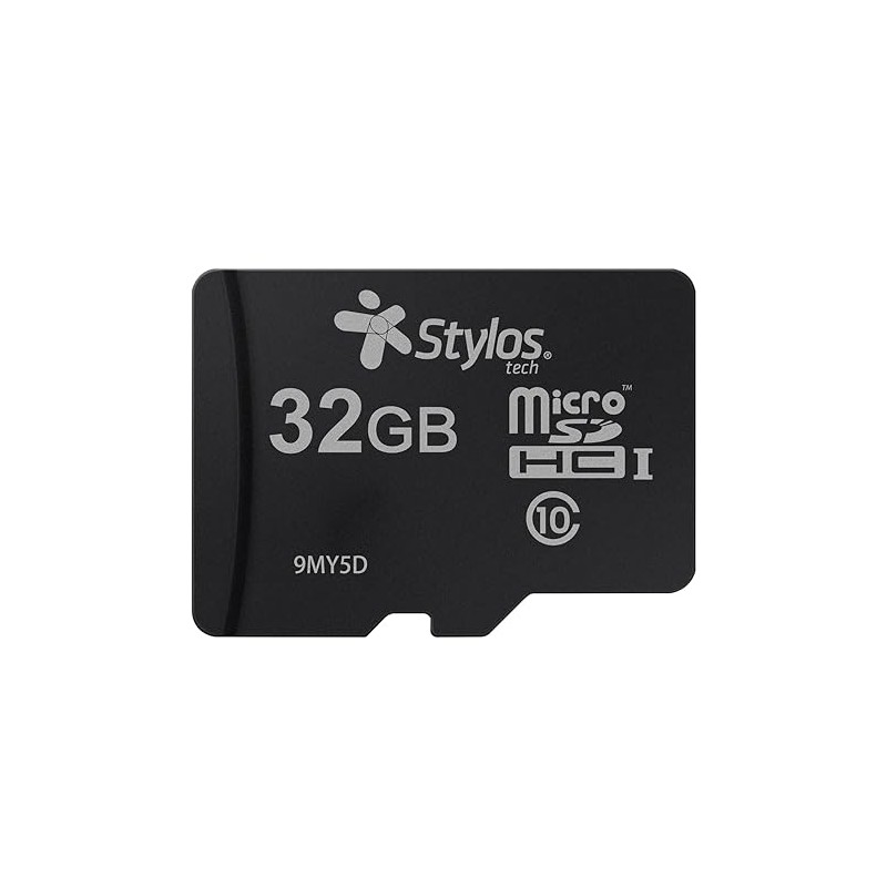 Memoria Micro SD 32GB Clase 10 Sin Adaptador Negro Stylostech