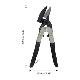 HFS(R) Universal Scissors, Metal Work, Strong Versatile Cutting Tool, For Household, Gardening, Industrial, Cloth/Metal/Paper