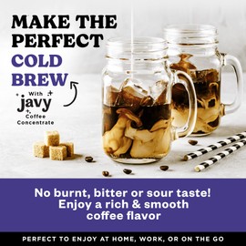 Javy Coffee 35X Cold Brew Coffee Concentrate, Perfect for Instant Iced Coffee, Cold Brewed Coffee and Hot Coffee.