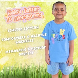 Unique Baby Conjunto de pantalones cortos de Pascua para niños por Peeps Sake, Peeps Sake, 6 Años