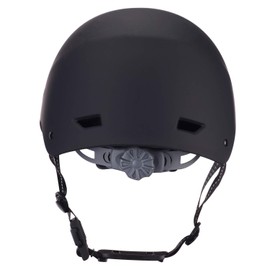 Tontron Skate Helmet (Matte Black, Medium)