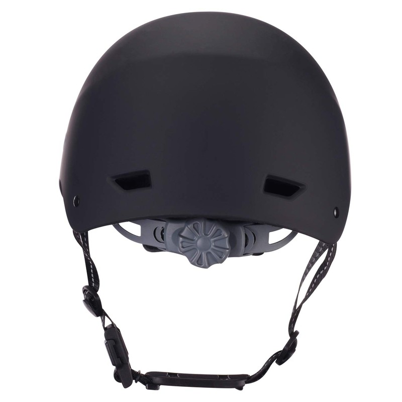 Tontron Skate Helmet (Matte Black, Medium)