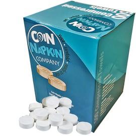 Coin Napkins Company 500 Compressed Wet Wipes Magic
