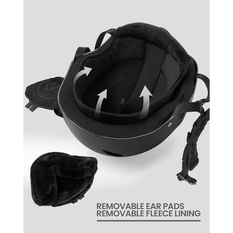 OutdoorMaster Kelvin Ski Helmet - Snowboard Helmet for Men, Women