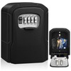 VOBUKE Key Safe with Combination Code, Outdoor Key Safe Weatherproof