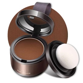 AOAZXBB Root Cover Up Powder Root Touch Up Powder Hairline Shadow Powder Gray Hair Cover Up Hair Powder Hairline Powder for Thinning Hair Bald Spots-Dark Brown