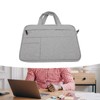 Laptop Case Waterproof Oxford Cloth Double Zipper Portable Laptop Protective