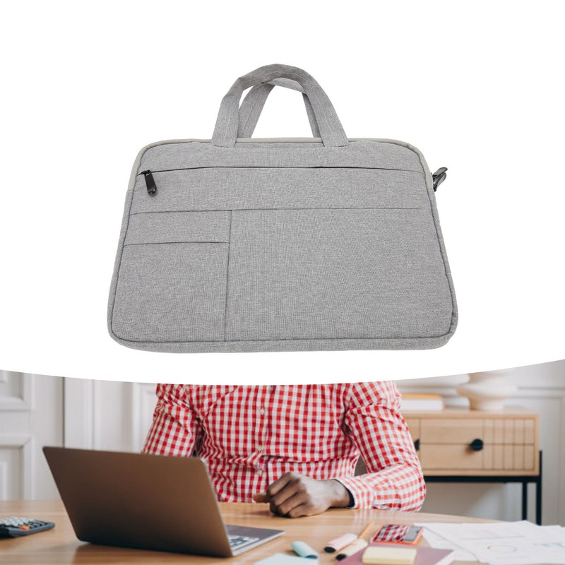 Laptop Case Waterproof Oxford Cloth Double Zipper Portable Laptop Protective