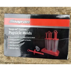 Snapon Snap-on Tools popsicle molds makes six with wrench handles SSX23P119 NEW!
