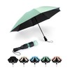 Chakipee Umbrella Windproof Strong Compact Umbrellas - Automatic for Women