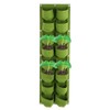 16 Pockets Vertical Greening Hanging Wall Outdoor Garden Grow Plant