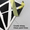 BOMEI PACK Yellow Masking Tape Decorative Writable Yellow Painters Tape