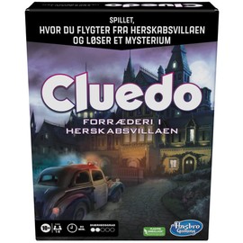 Clue Treachery at Tudor Mansion, You Escape The Mansion and Solve a Mystery Family Board Game to Work Together, Mystery Games from 10 Years Old 1-6 Players (Dish)