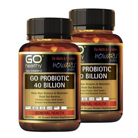 고헬씨 프로바이오틱 Probiotic 40 Billion 60캡슐 x2 GoHealthy Probiotic 40 Billion 60 Capsules x2