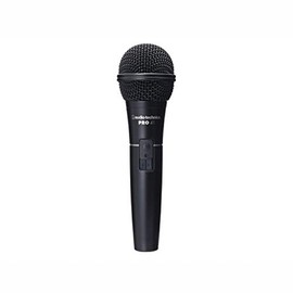 Audio-Technica PRO41 Dynamic Microphone, XLR, Unidirectional Microphone, Equipped with ON/OFF Switch, Vocal, Speech, Microphone Clamper Included, Microphone Pouch Included, XLR Microphone Cable