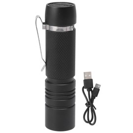 Rechargeable Mini Flashlight 700LM Super Bright LED Small Pocket EDC Flashlight with Clip for Camping Hiking Daily Use