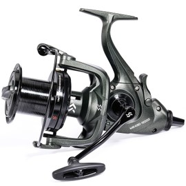 Sougayilang ME430 Carp Reel, 11000/12000 Large Line Capacity Surfing/Carp Fishing Reels, 13+1BB Smooth Powerful Carp Reels 4.6:1 Gear Ratio for Salt and Freshwater 12000